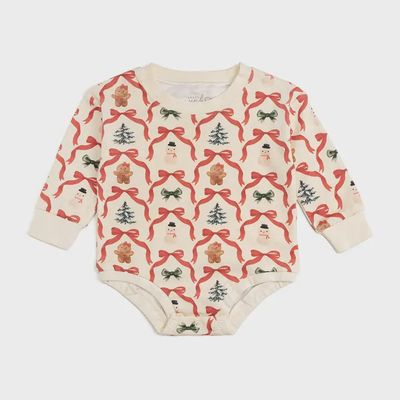 Christmas Cutie Long Sleeve Romper