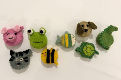 Handmade + Embroidered Animal Shaped Tape Measure