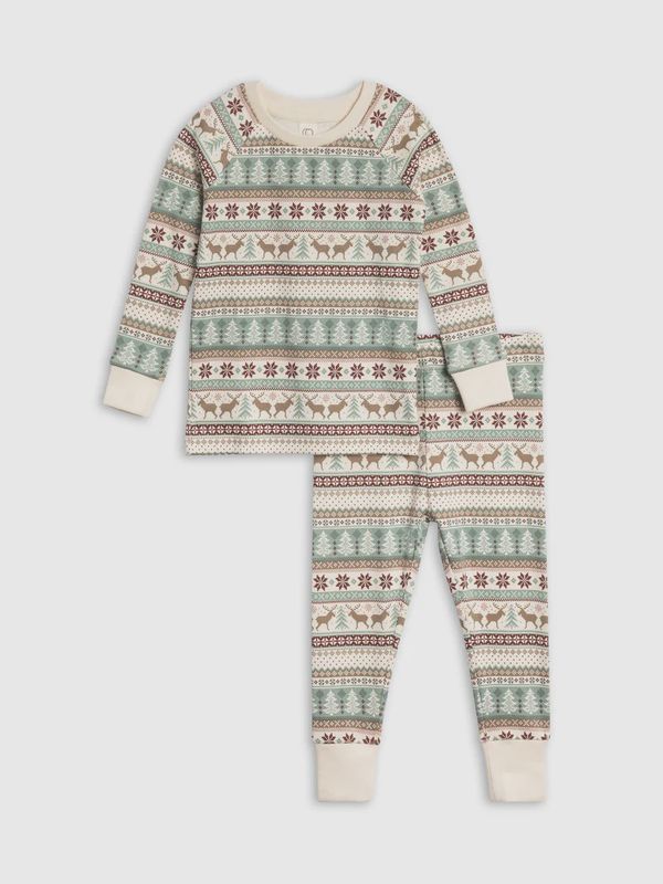 2 PC Long Sleeve Jammie SET | Fairisle