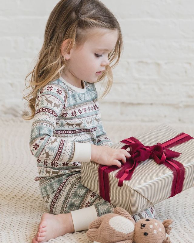 2 PC Long Sleeve Jammie SET | Fairisle