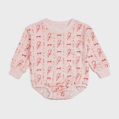 Candy Cane Lane Bubble Romper