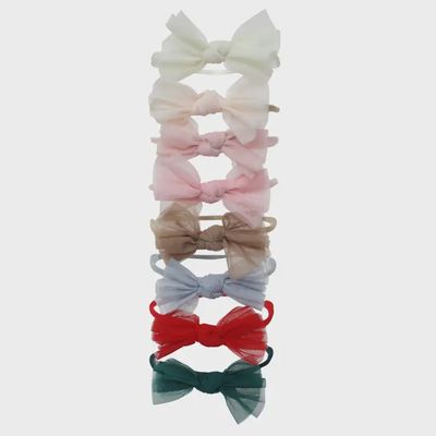 Tulle Bow Baby Headband