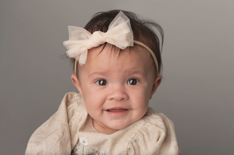 Tulle Bow Baby Headband