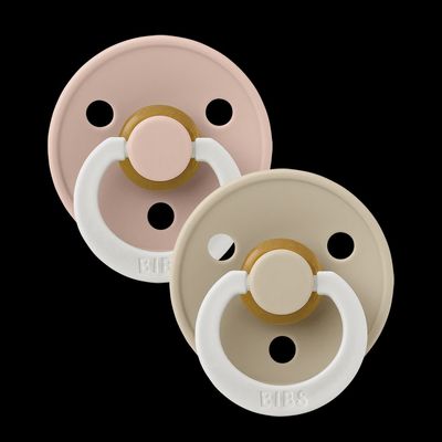 BIBS® Glow 2pk | Blush + Vanilla (Anatomical)