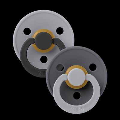 BIBS® 2pk Studio Colour | Cloud Iron Fusion