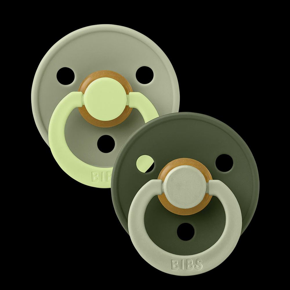 BIBS® 2pk Studio Colour | Sage Hunter Green Fusion