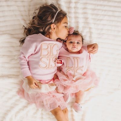 Big Sis Pearl Patch Sweatshirt