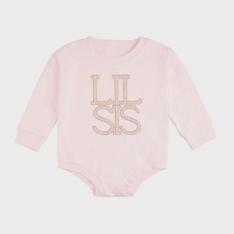 Lil Sis Pearl Patch Romper
