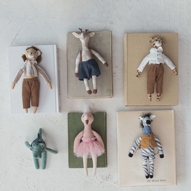 Plush Animal in Clothes
