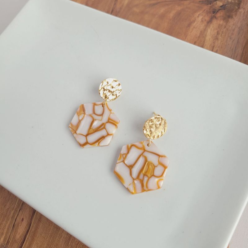 Roxy Earrings | Pumpkin Spice