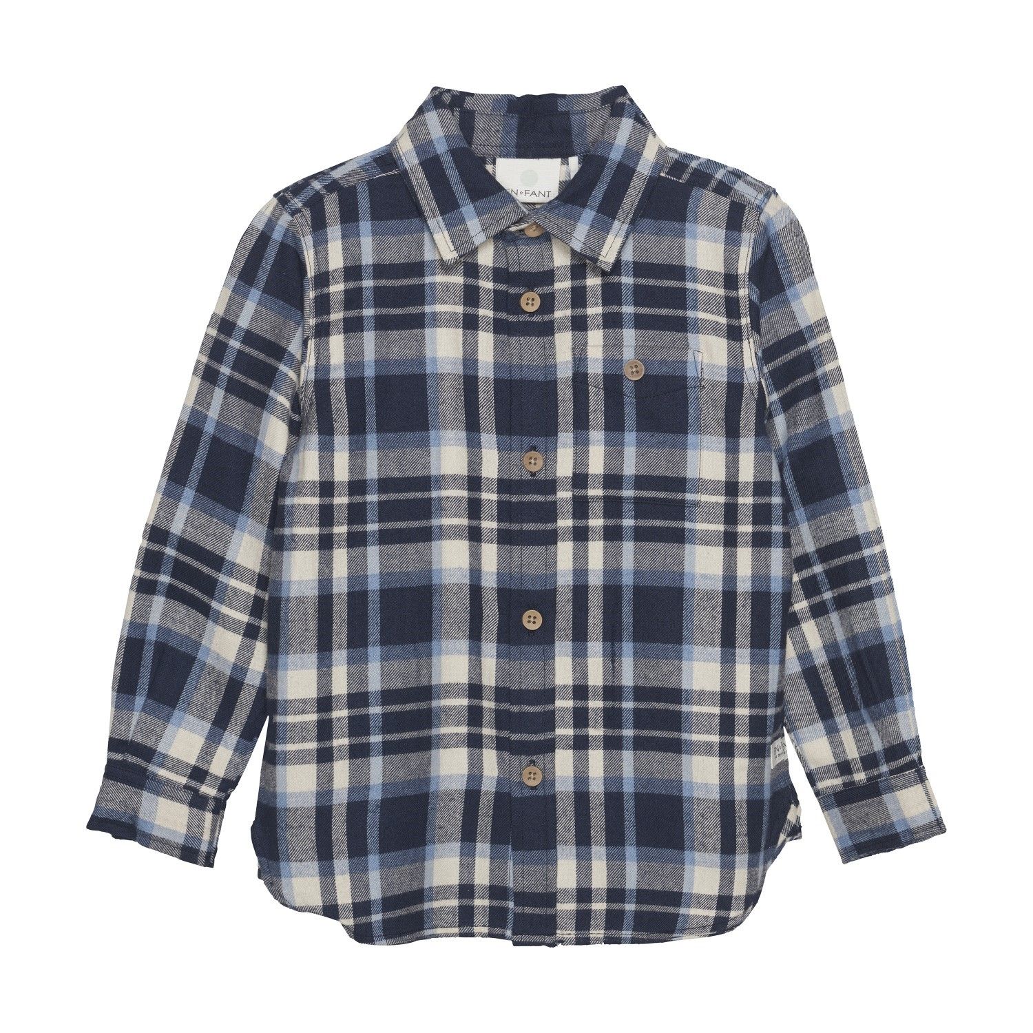 Check LS Shirt  | Parisian Night