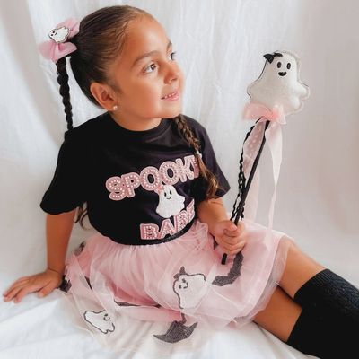 Spooky Babe Patch Halloween Shirt