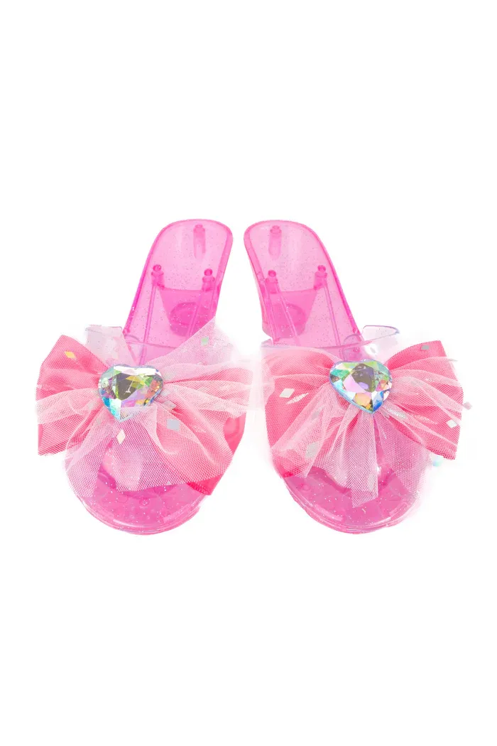 Dancing Diva Pink High Heels (O/S) | 3 colors, Color: Pink