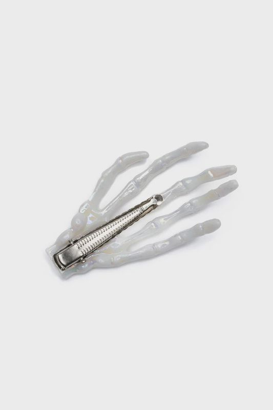 Skeleton Hand Hair Clips