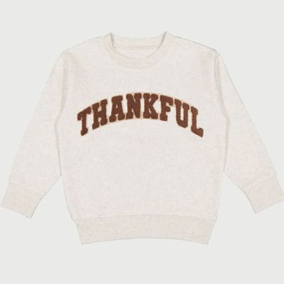 Thankful Patch Sweatshirt