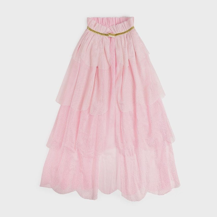 Pink Princess Tiered Cape