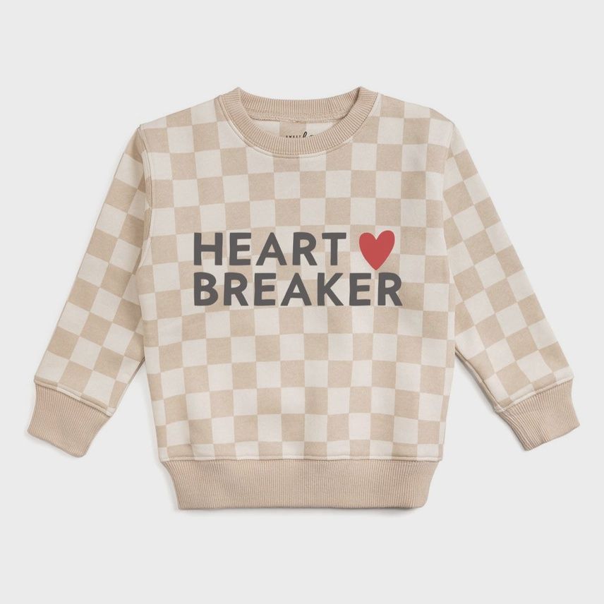 Heartbreaker Checkered V-Day Sweatshirt