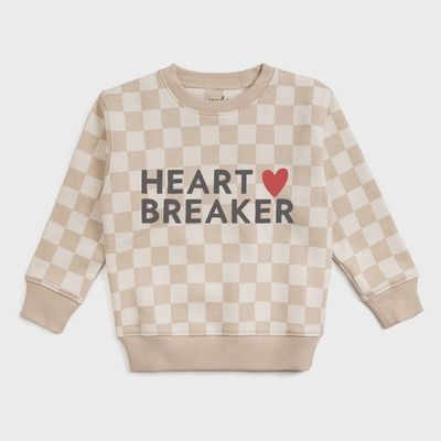 Heartbreaker Checkered V-Day Sweatshirt