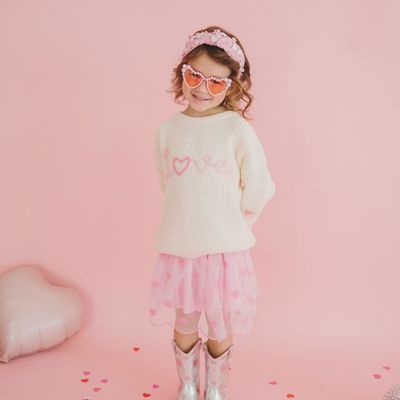 Mini Sequin Hearts Tutu