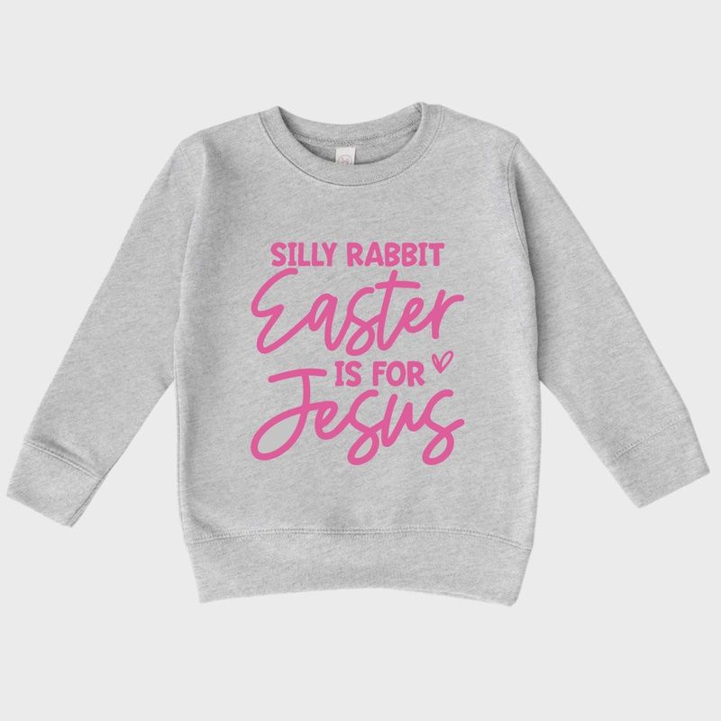 Easter is For Jesus Girls Sweatshirt