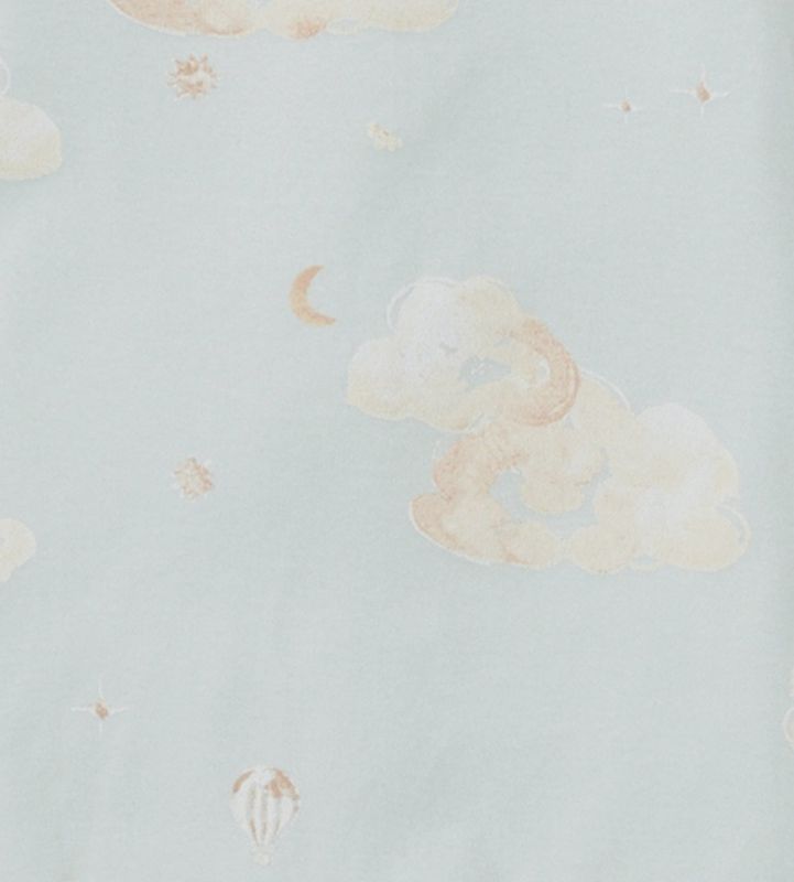 Good Night Sky Organic Cotton Sleeper | Ice Flow