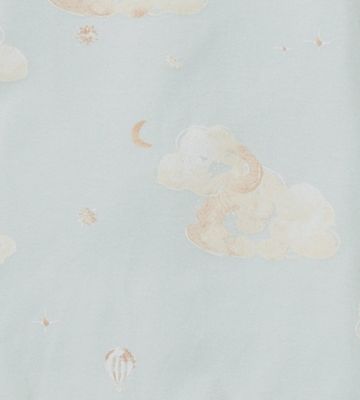 Good Night Sky Organic Cotton Sleeper | Ice Flow