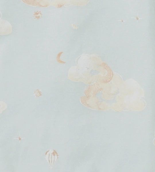 Good Night Sky Organic Warmer Beekeeper™ Wearable Baby Blanket | Ice Flow