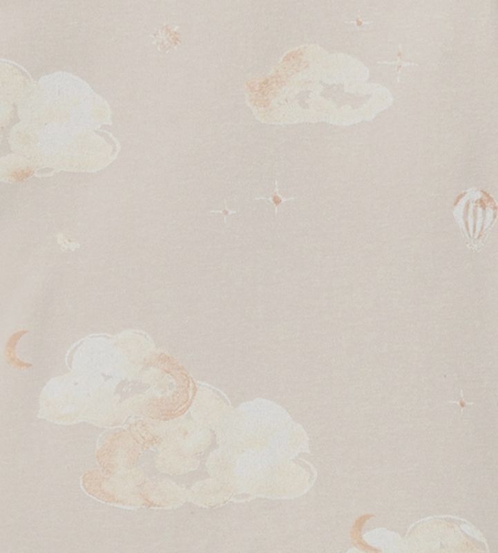 Good Night Sky Organic Cotton Sleeper | Limestone