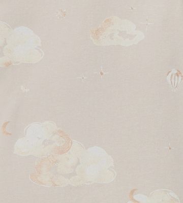 Good Night Sky Organic Cotton Sleeper | Limestone