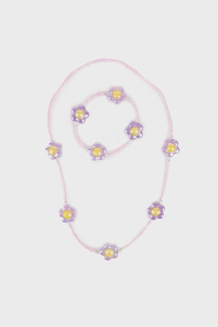 Crazy for Daisies Necklace &amp; Bracelet SET