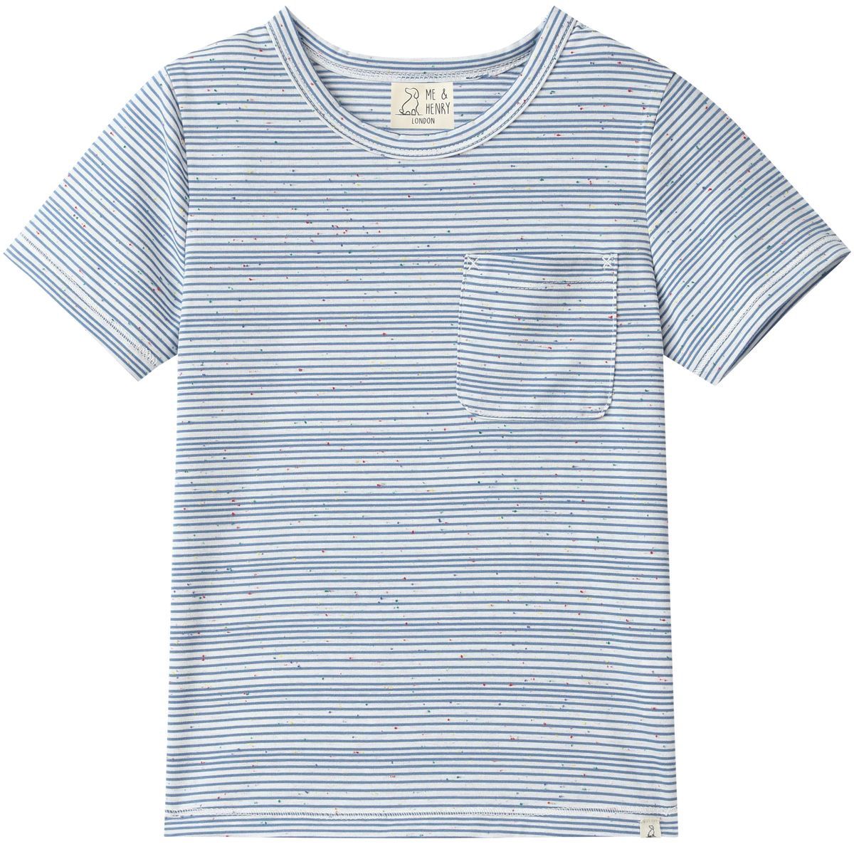 Josh Tee | Royal Speckle Stripe