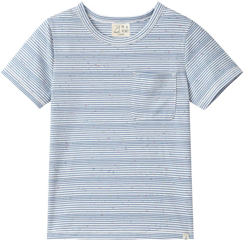 Josh Tee | Royal Speckle Stripe