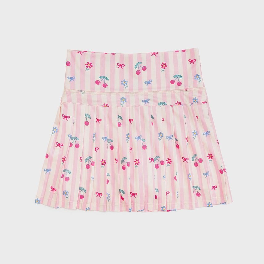 Cherry Bow Athletic Skort