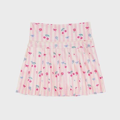 Cherry Bow Athletic Skort