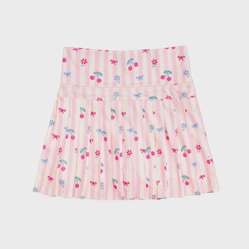 Cherry Bow Athletic Skort