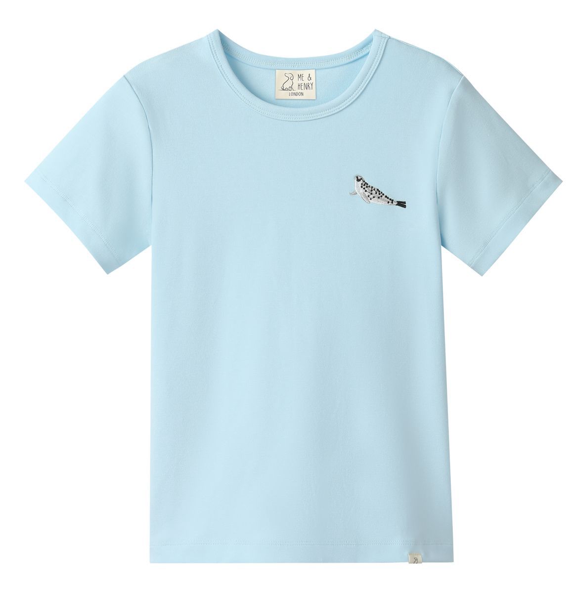 Marine Embroidered Tee | Blue Seal
