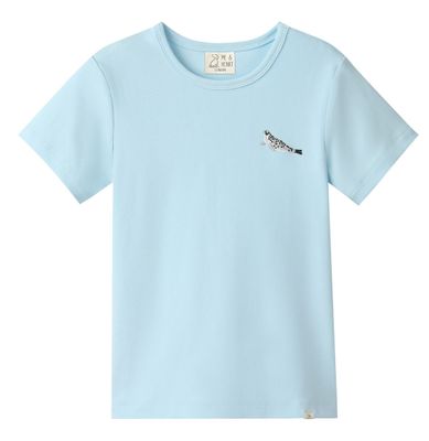 Marine Embroidered Tee | Blue Seal