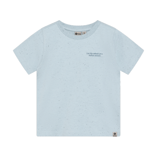 Nappy Backprint T-Shirt | Celestial Blue