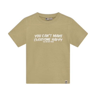 Pizza T-Shirt | Pale Olive Green
