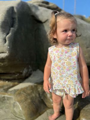Aria Set (2 piece set) | Pastel Floral