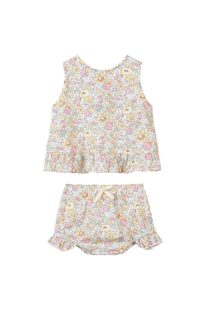 Aria Set (2 piece set) | Pastel Floral