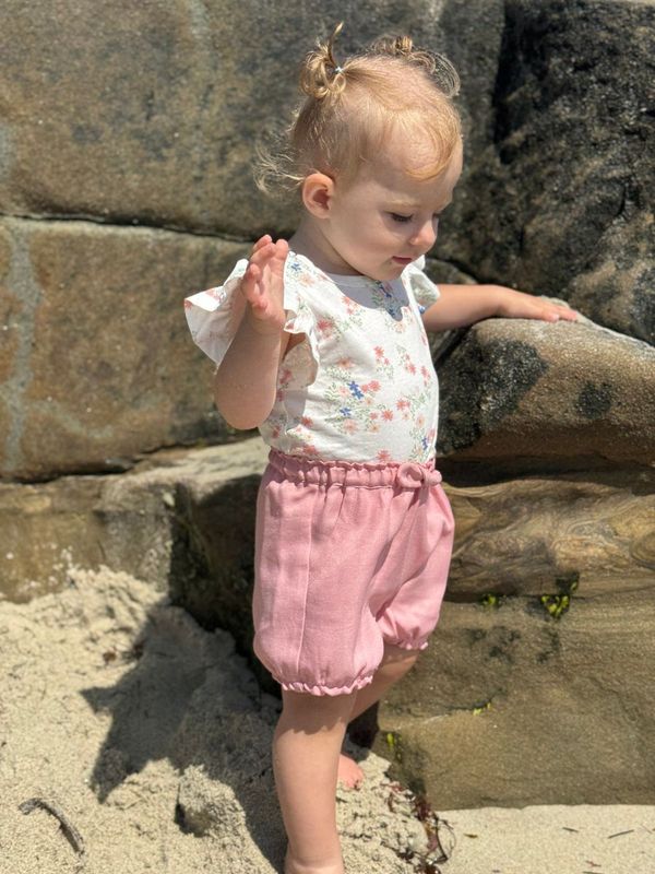 Lucy Baby Shorts | Pink