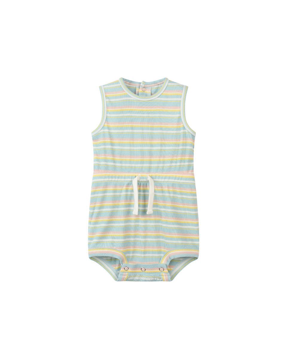 Maisie Bubble | Blue Multi Stripe
