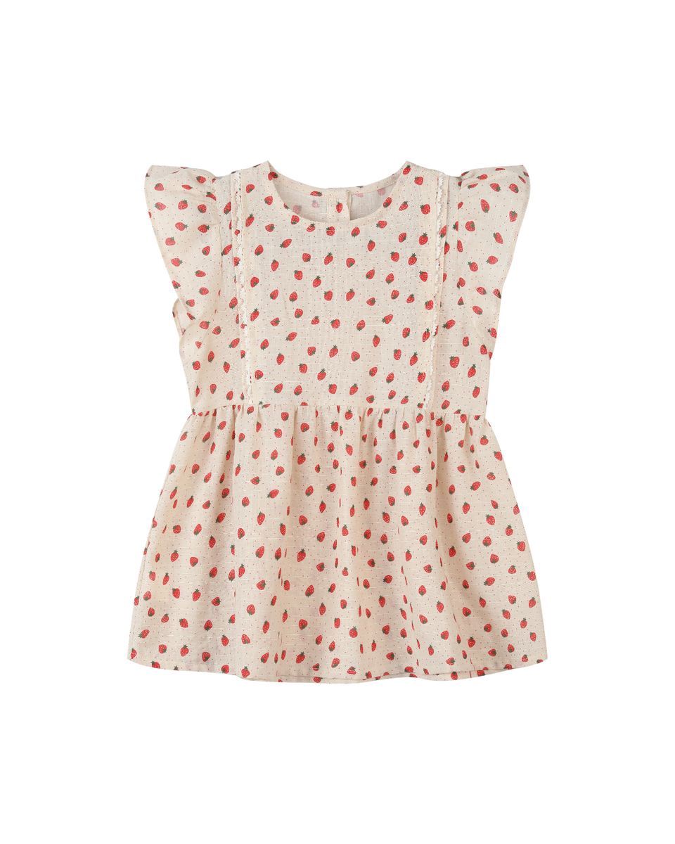 Giselle Top | Oatmeal Strawberries