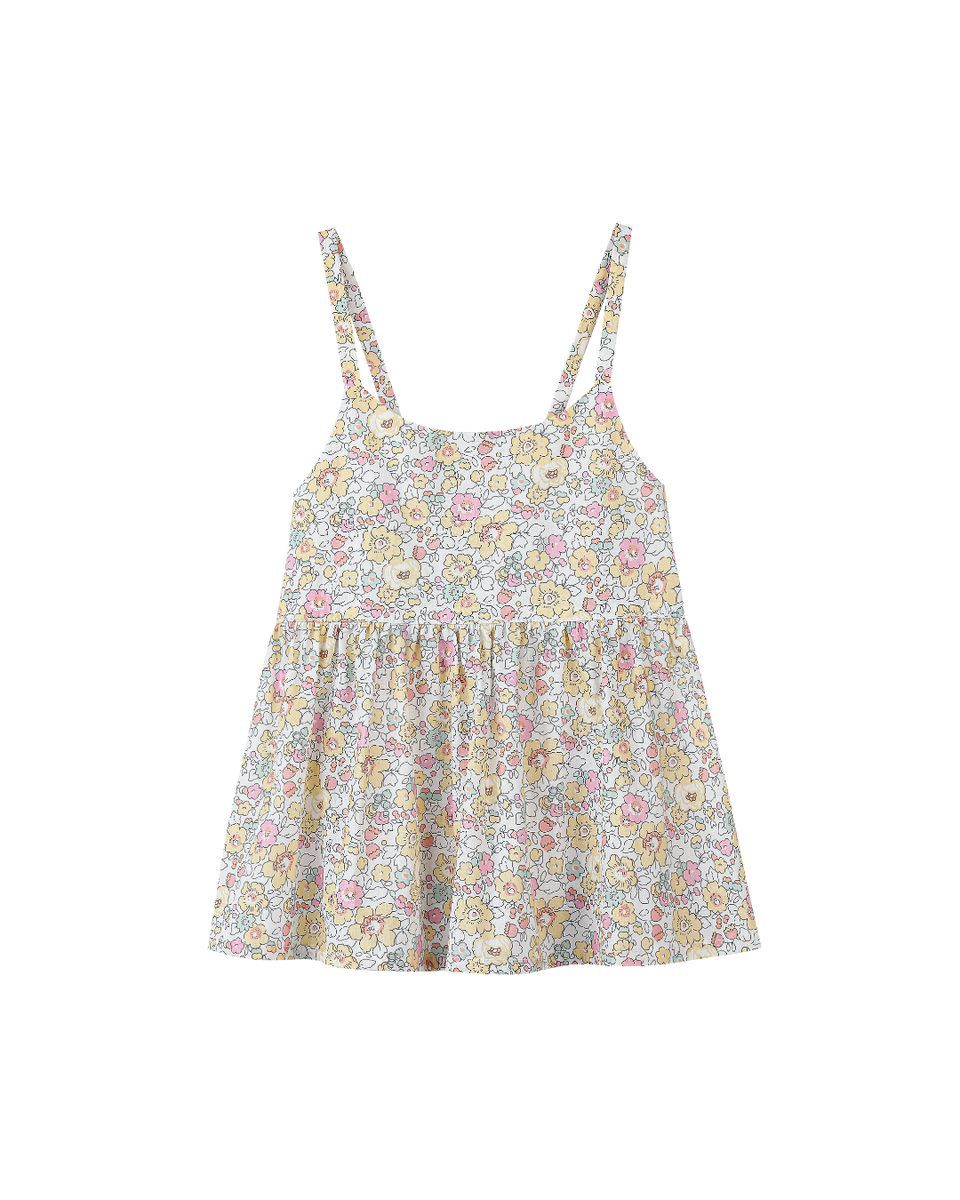 Katie Top | Pastel Floral