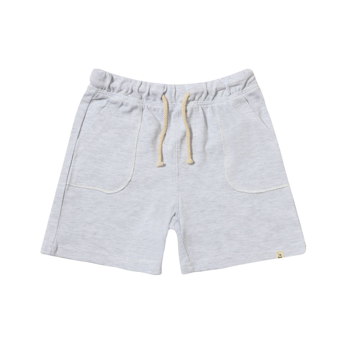 Timothy Grey Pique Shorts