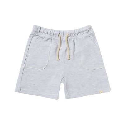 Timothy Grey Pique Shorts