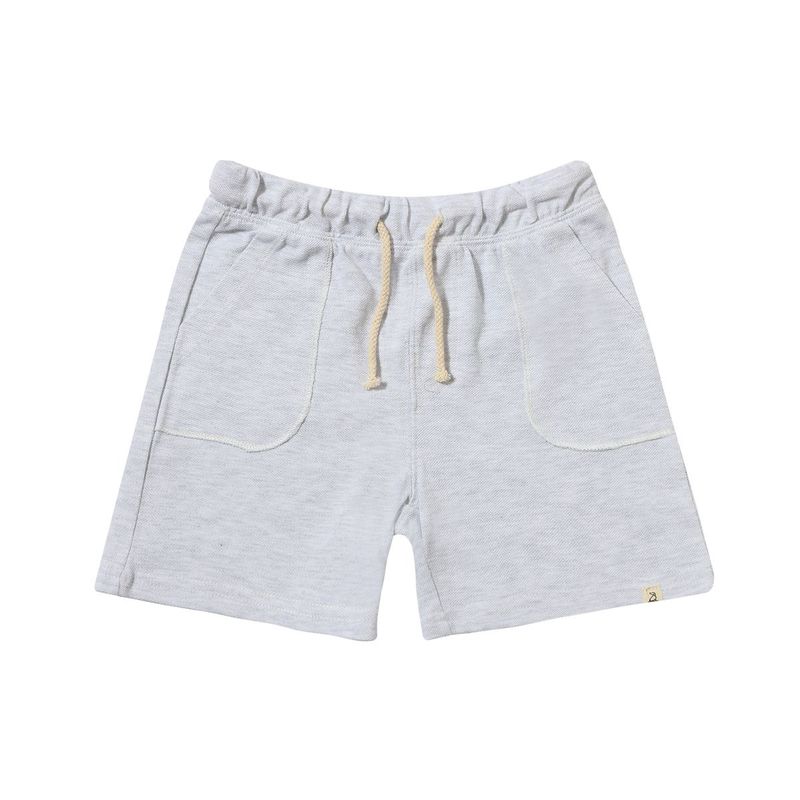 Timothy Grey Pique Shorts