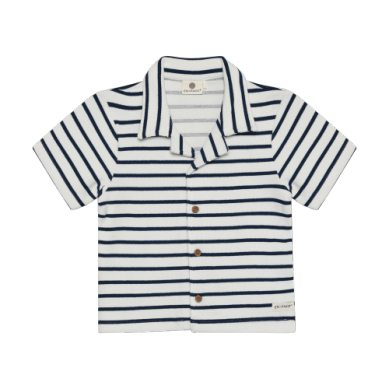 Beau Stripe Shirt | Medieval Blue