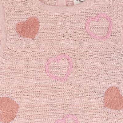 Olivia Hearts Tank &amp; Shorts Set (Organic Cotton)